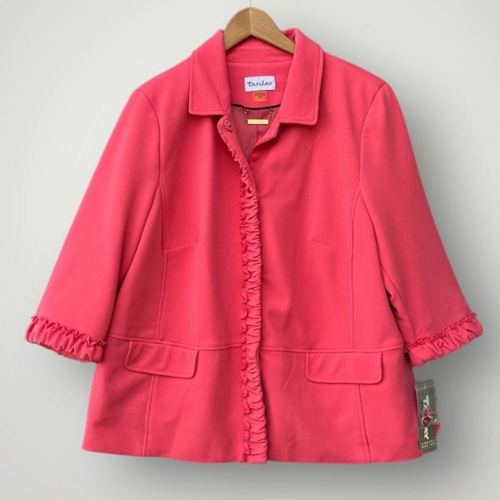 🎉5 for $45🎉 NWT TanJay Blazer Jacket Women Size 18W